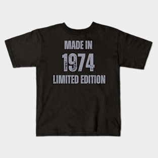 Vintage Made in 1974 , Limited Edition  , Gift for Mom Dad Birthday Kids T-Shirt